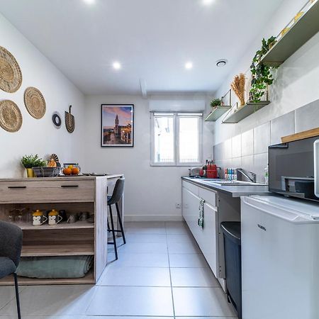 Le Cosy - Free Parking - Proche Gares Lille - Netflix - Wifi Apartman Mons-en-Barœul Kültér fotó